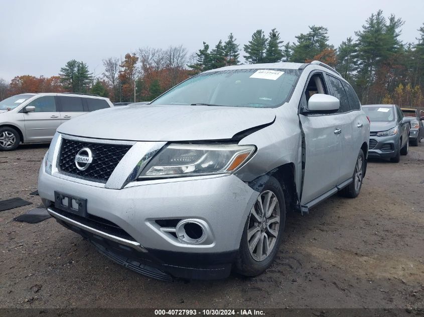 2014 Nissan Pathfinder Sv VIN: 5N1AR2MM9EC706145 Lot: 40727993