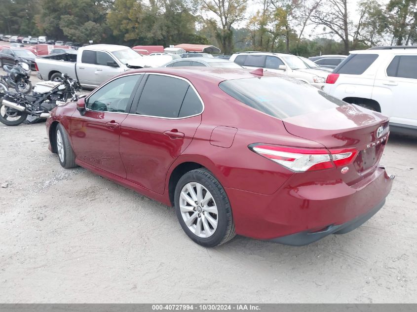 2020 Toyota Camry Le VIN: 4T1C11AK9LU877434 Lot: 40727994