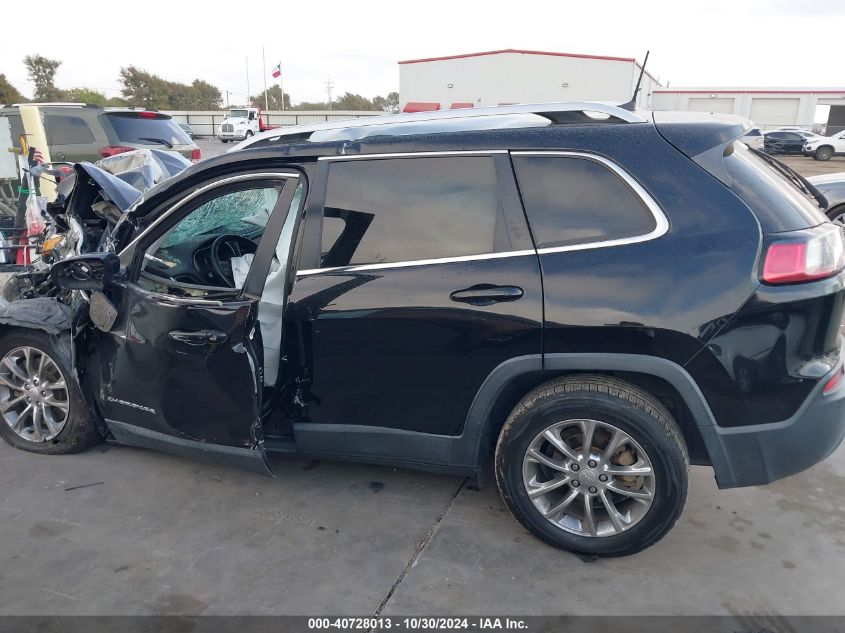 2019 Jeep Cherokee Latitude Plus Fwd VIN: 1C4PJLLB1KD204196 Lot: 40728013