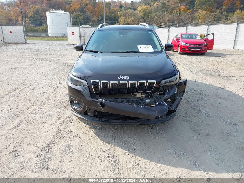 2021 Jeep Cherokee Latitude Lux 4X4 VIN: 1C4PJMMX7MD137039 Lot: 40728018