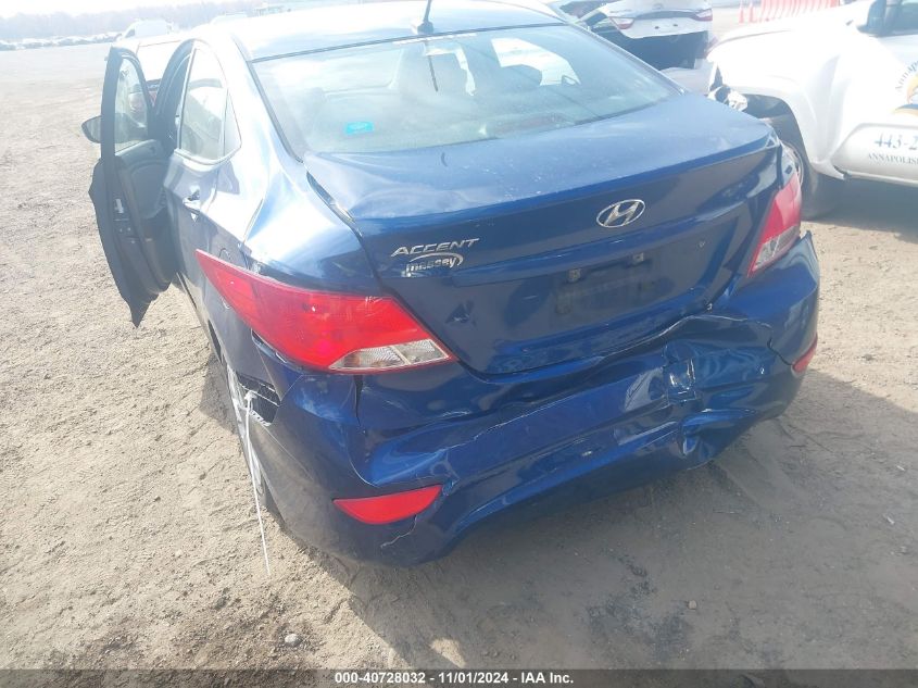 VIN KMHCT4AE5HU321182 2017 HYUNDAI ACCENT SE