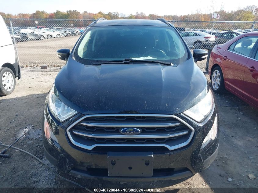 2019 Ford Ecosport Se VIN: MAJ3S2GE4KC263295 Lot: 40728044