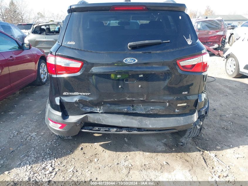 2019 Ford Ecosport Se VIN: MAJ3S2GE4KC263295 Lot: 40728044