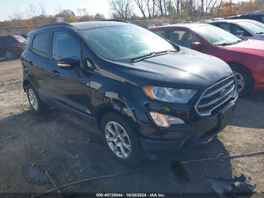 2019 Ford Ecosport Se VIN: MAJ3S2GE4KC263295 Lot: 40728044