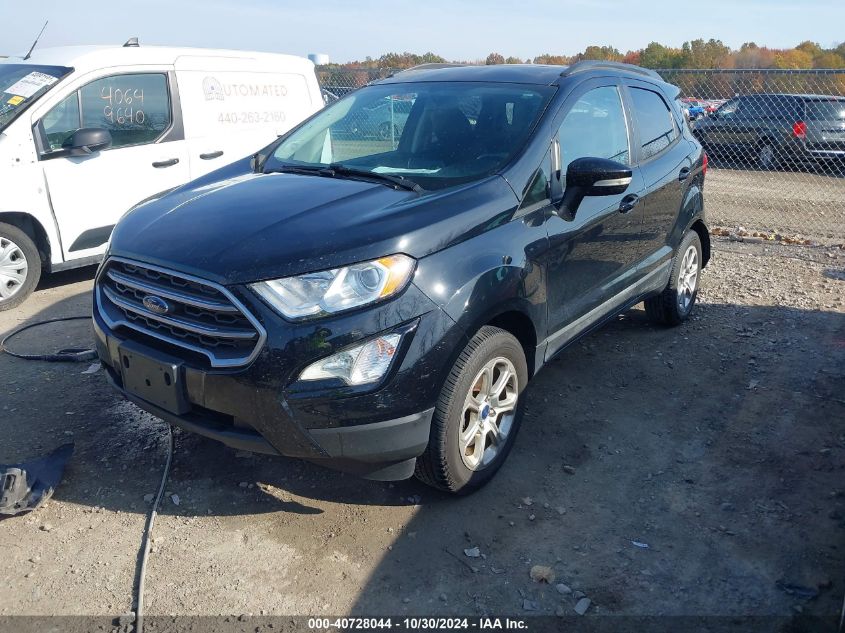 2019 Ford Ecosport Se VIN: MAJ3S2GE4KC263295 Lot: 40728044