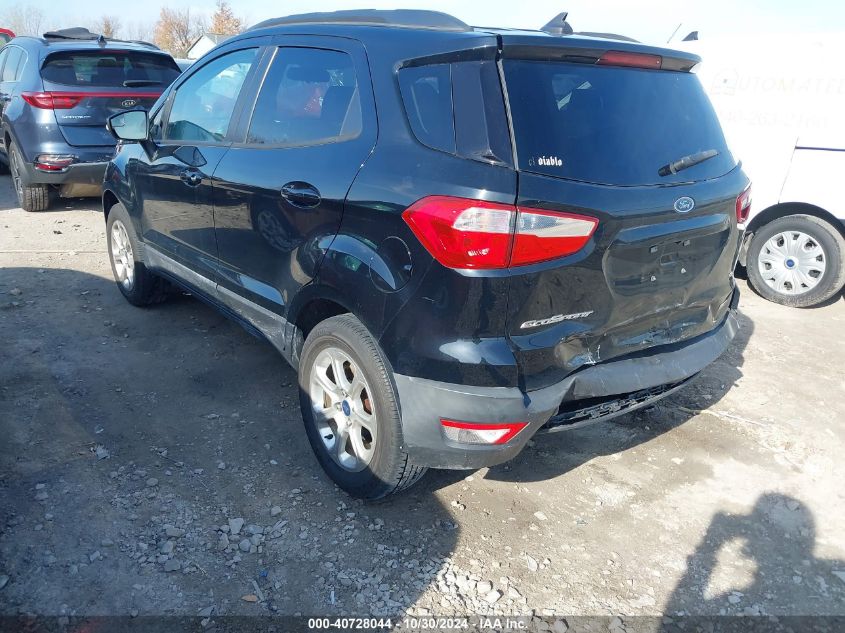 2019 Ford Ecosport Se VIN: MAJ3S2GE4KC263295 Lot: 40728044