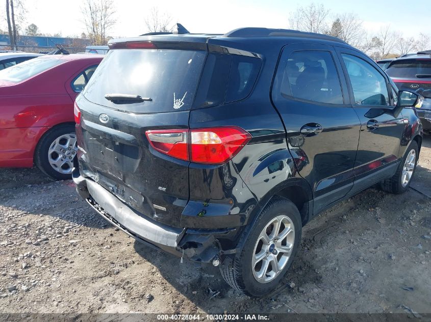 2019 Ford Ecosport Se VIN: MAJ3S2GE4KC263295 Lot: 40728044