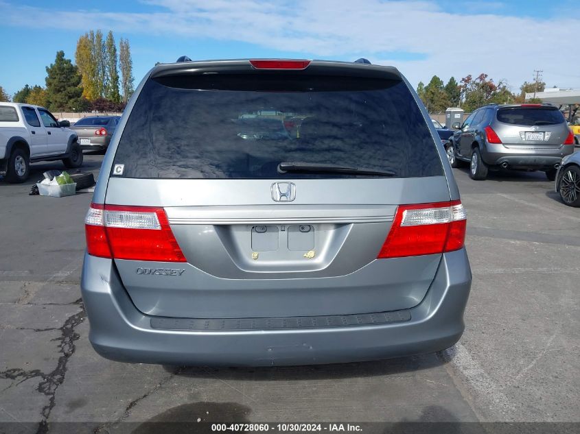 2006 Honda Odyssey Ex-L VIN: 5FNRL38636B056596 Lot: 40728060