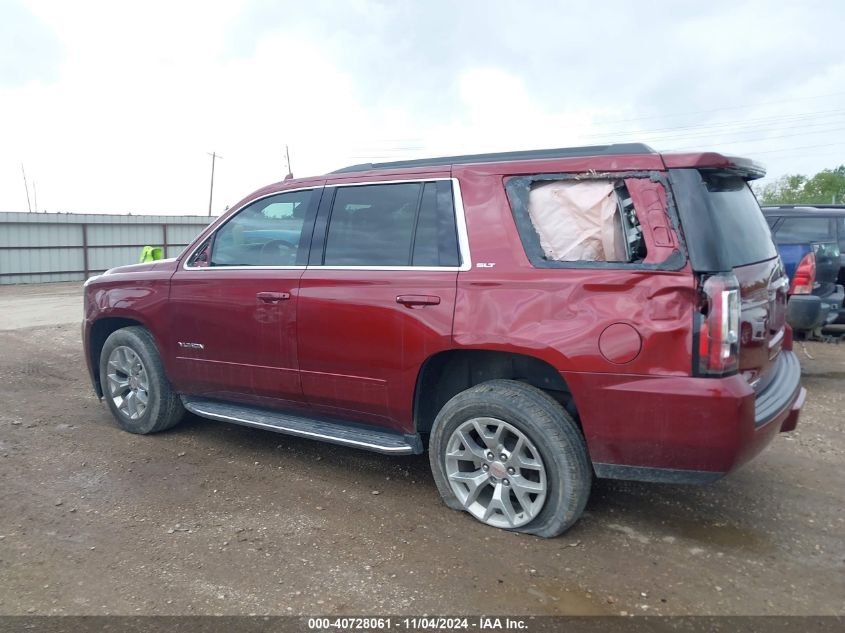 2020 GMC Yukon 2Wd Slt Standard Edition VIN: 1GKS1DKC6LR157380 Lot: 40728061