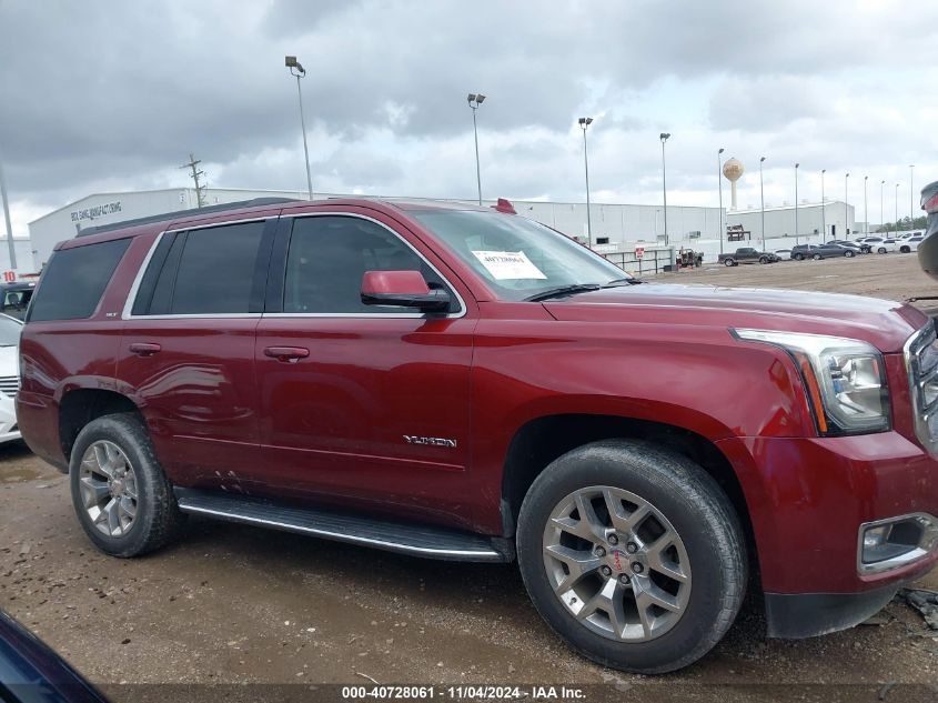 2020 GMC Yukon 2Wd Slt Standard Edition VIN: 1GKS1DKC6LR157380 Lot: 40728061