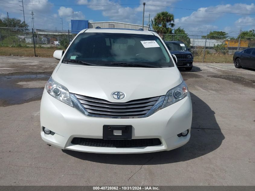 2017 Toyota Sienna Xle/Limited VIN: 5TDYZ3DC5HS850374 Lot: 40728062