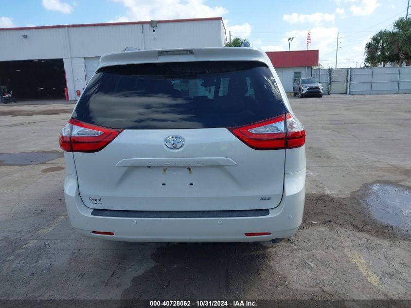 2017 Toyota Sienna Xle/Limited VIN: 5TDYZ3DC5HS850374 Lot: 40728062