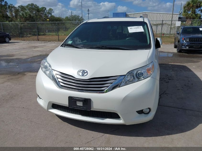 2017 Toyota Sienna Xle/Limited VIN: 5TDYZ3DC5HS850374 Lot: 40728062