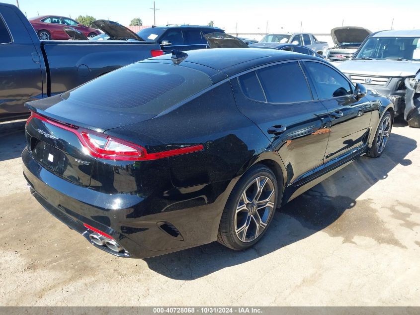 VIN KNAE15LA6M6095474 2021 KIA Stinger, Gt-Line no.4