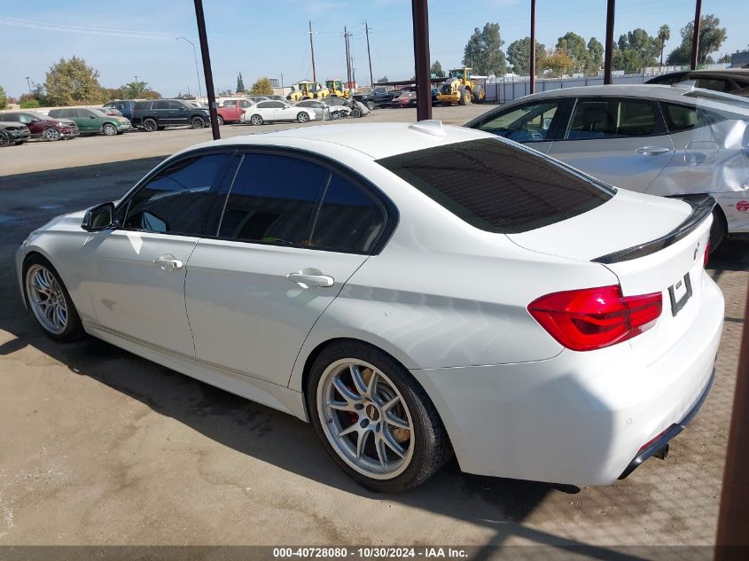 2016 BMW 340I VIN: WBA8B3C56GK383640 Lot: 40728080