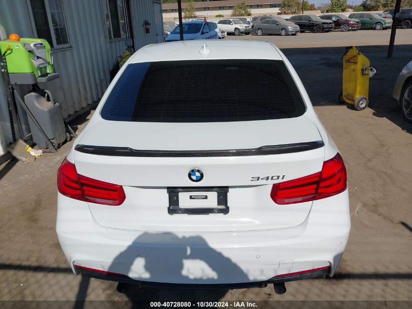 2016 BMW 340I VIN: WBA8B3C56GK383640 Lot: 40728080