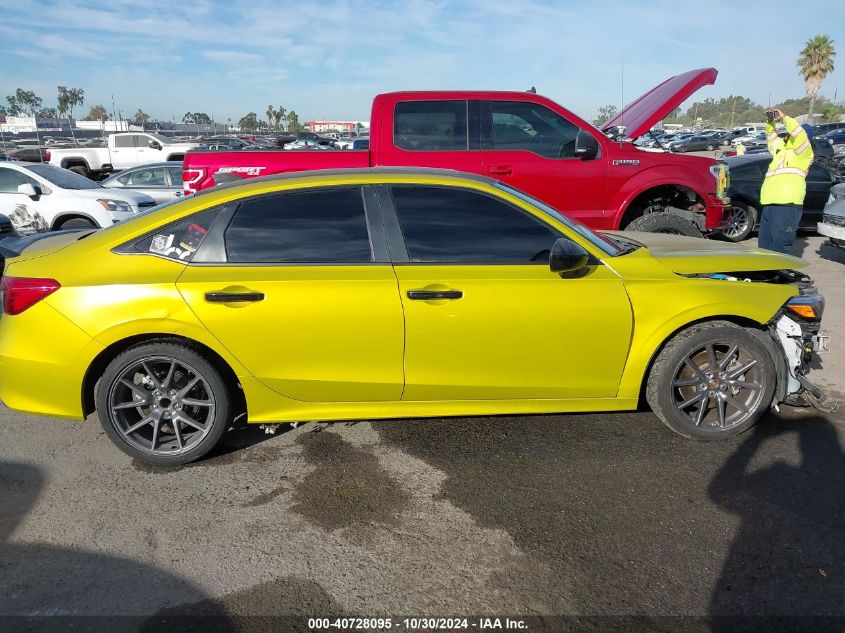2023 HONDA CIVIC SI SEDAN - 2HGFE1E57PH470278