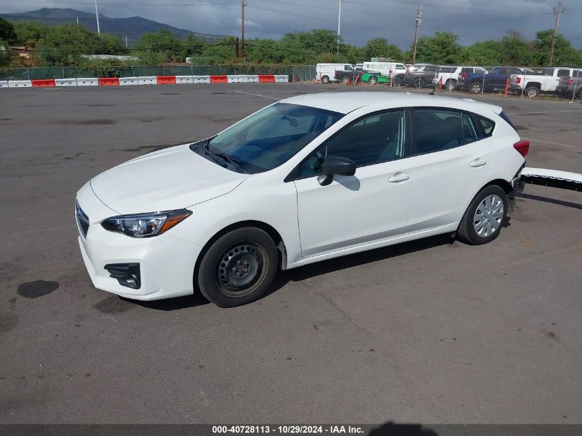 2019 SUBARU IMPREZA 2.0I - 4S3GTAA66K3723089