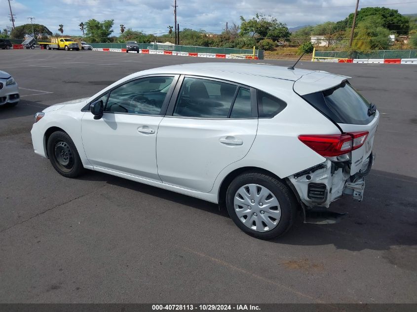 2019 Subaru Impreza 2.0I VIN: 4S3GTAA66K3723089 Lot: 40728113