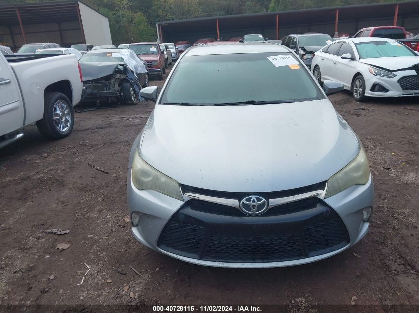 2015 Toyota Camry Se VIN: 4T1BF1FK3FU018768 Lot: 40728115