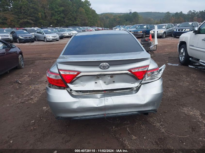 2015 Toyota Camry Se VIN: 4T1BF1FK3FU018768 Lot: 40728115