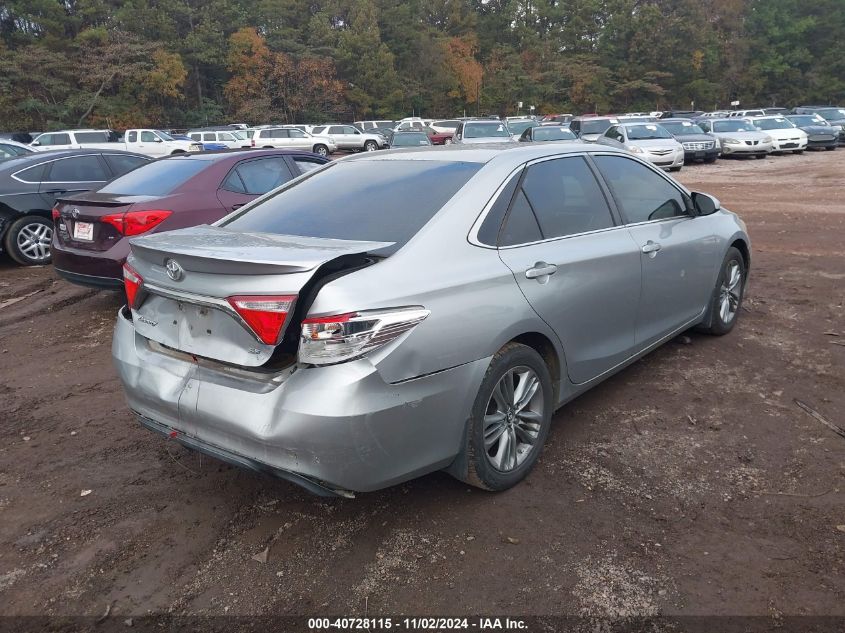 2015 Toyota Camry Se VIN: 4T1BF1FK3FU018768 Lot: 40728115