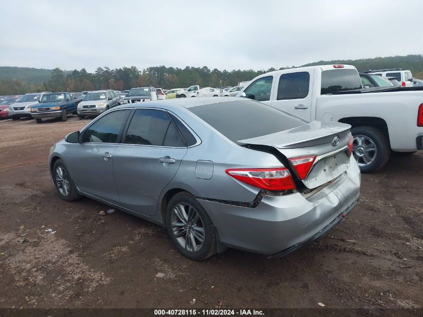 2015 Toyota Camry Se VIN: 4T1BF1FK3FU018768 Lot: 40728115