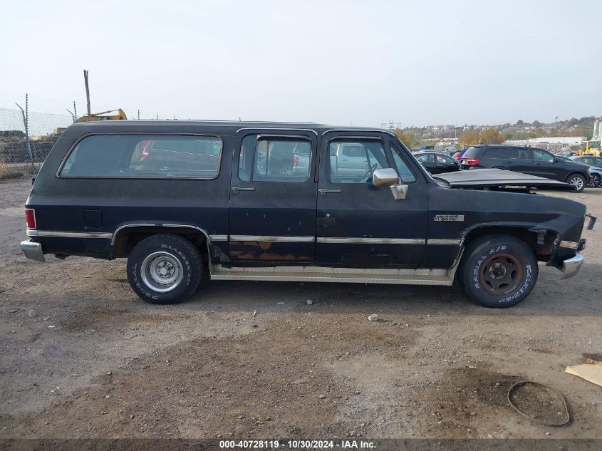 1984 GMC Suburban C1500 VIN: 1G5EC16L6EF507503 Lot: 40728119