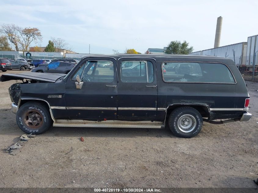 1984 GMC Suburban C1500 VIN: 1G5EC16L6EF507503 Lot: 40728119