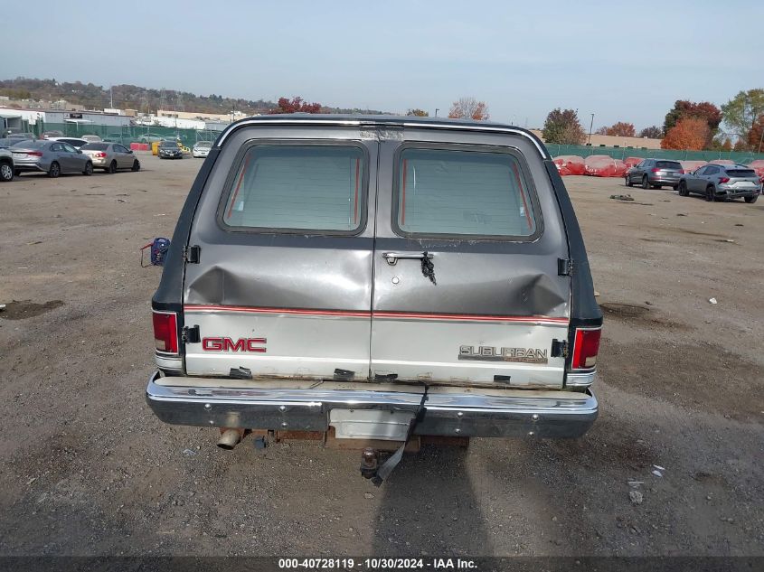 1984 GMC Suburban C1500 VIN: 1G5EC16L6EF507503 Lot: 40728119