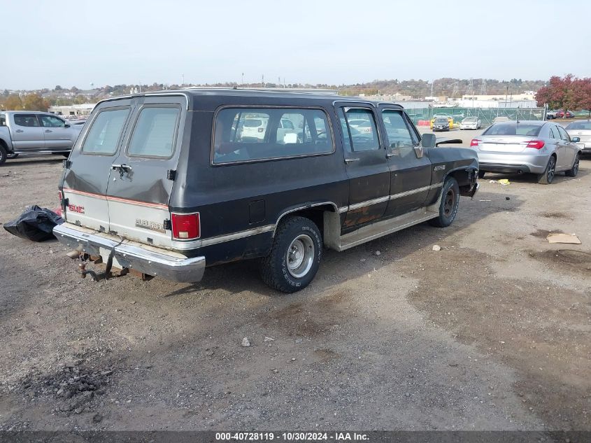 1984 GMC Suburban C1500 VIN: 1G5EC16L6EF507503 Lot: 40728119