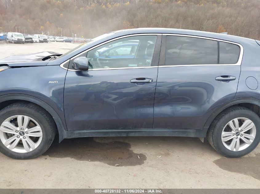 2019 Kia Sportage Lx VIN: KNDPMCAC0K7513837 Lot: 40728132