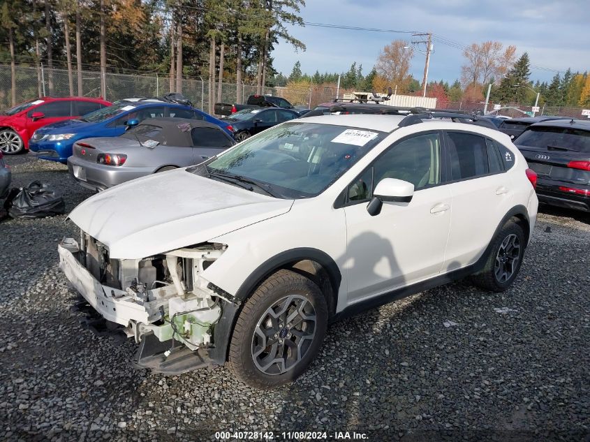 2017 Subaru Crosstrek 2.0I Premium VIN: JF2GPABCXH9210136 Lot: 40728142