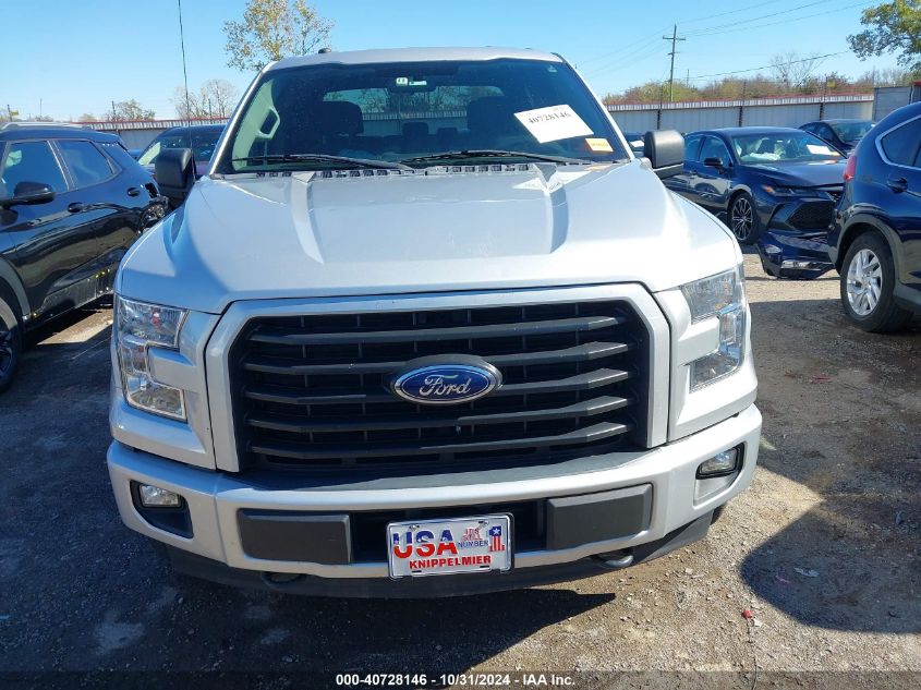 2017 Ford F-150 Xl VIN: 1FTEW1EP8HKD57989 Lot: 40728146