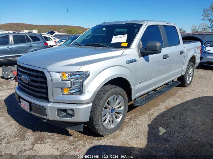 2017 Ford F-150 Xl VIN: 1FTEW1EP8HKD57989 Lot: 40728146