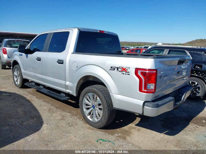 2017 Ford F-150 Xl VIN: 1FTEW1EP8HKD57989 Lot: 40728146