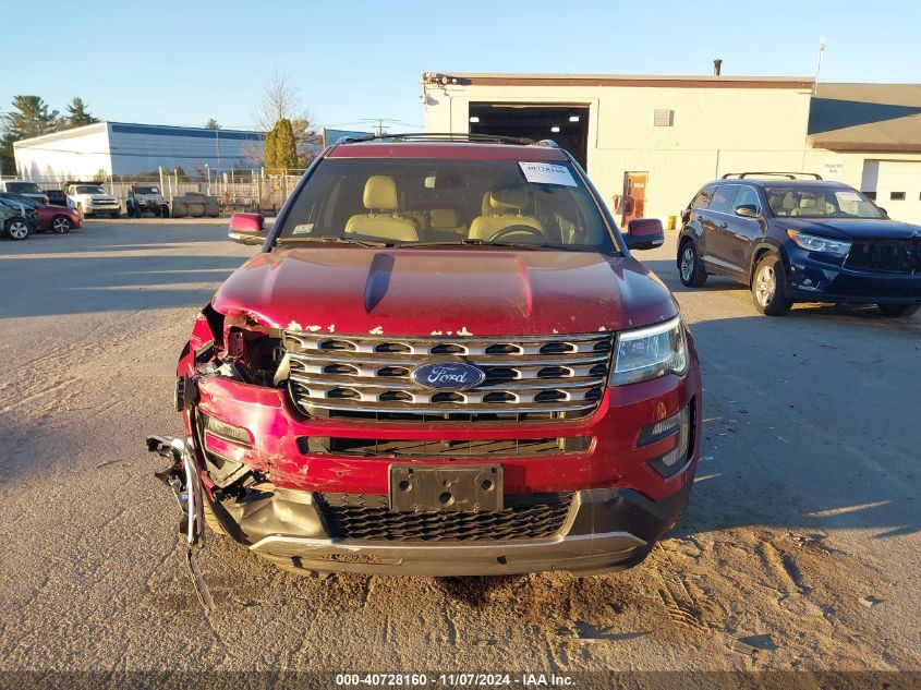 2017 Ford Explorer Limited VIN: 1FM5K8FH2HGA65619 Lot: 40728160