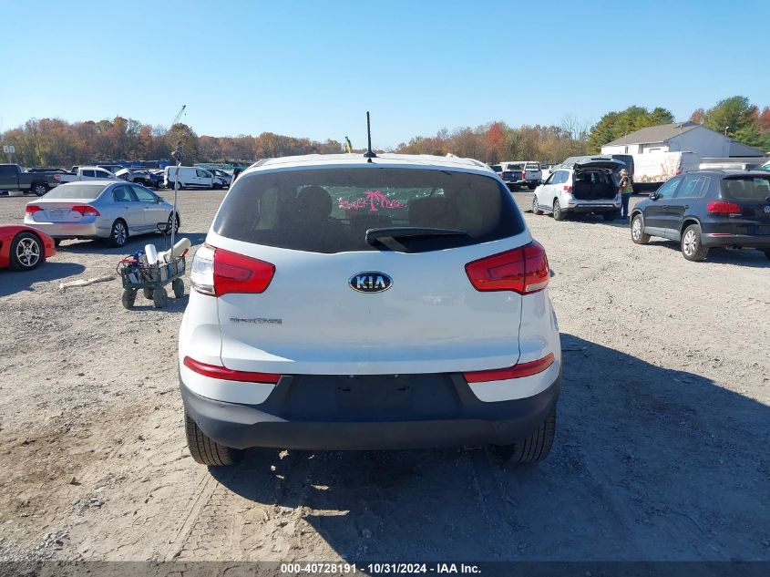 2016 Kia Sportage Lx VIN: KNDPB3AC3G7837572 Lot: 40728191