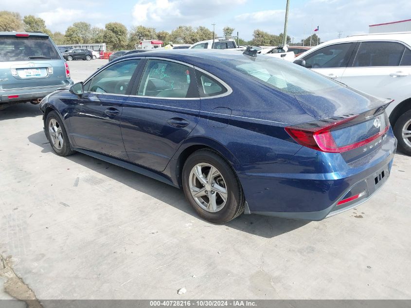 2020 Hyundai Sonata Se VIN: 5NPEG4JA2LH059588 Lot: 40728216