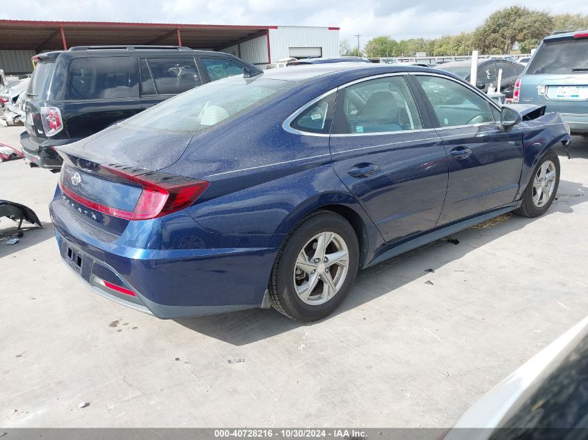 2020 Hyundai Sonata Se VIN: 5NPEG4JA2LH059588 Lot: 40728216