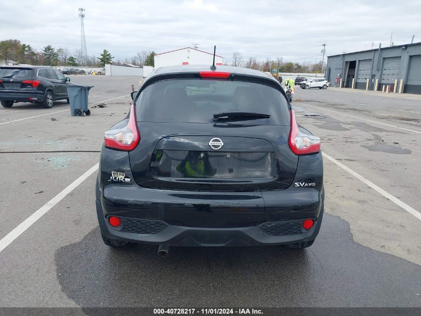 2017 Nissan Juke Sv VIN: JN8AF5MV0HT753998 Lot: 40728217