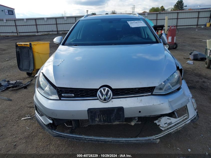 2017 Volkswagen Golf Alltrack Tsi S/Tsi Se/Tsi Sel VIN: 3VWH17AU4HM530245 Lot: 40728229