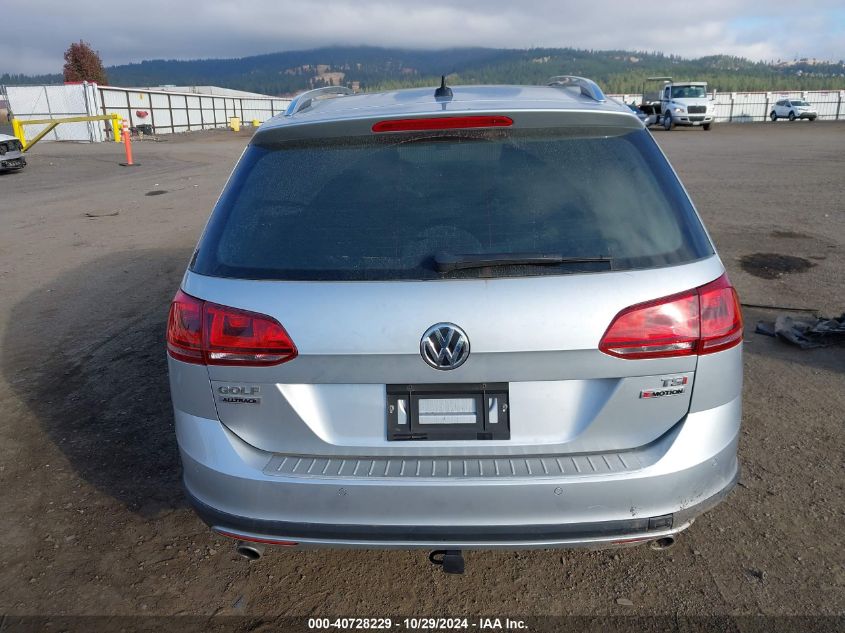 2017 Volkswagen Golf Alltrack Tsi S/Tsi Se/Tsi Sel VIN: 3VWH17AU4HM530245 Lot: 40728229