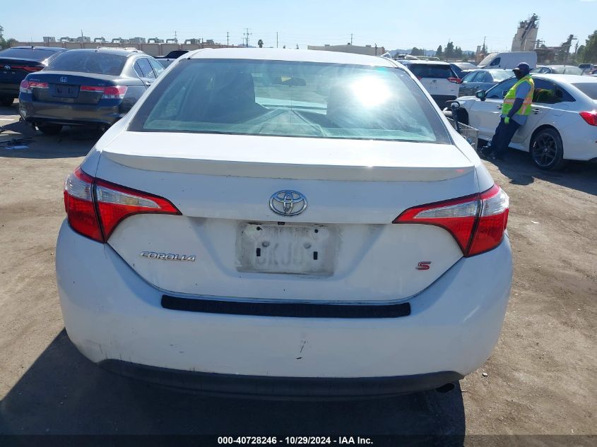 2014 Toyota Corolla S Plus VIN: 5YFBURHE0EP020408 Lot: 40728246