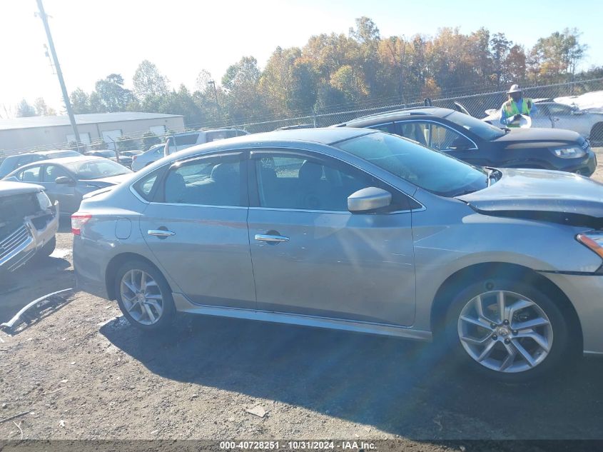 2014 Nissan Sentra Sr VIN: 3N1AB7AP0EY321541 Lot: 40728251