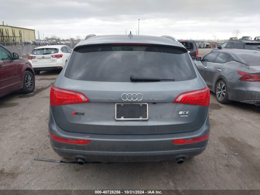 2012 Audi Q5 2.0T Premium VIN: WA1LFAFP0CA026015 Lot: 40728256