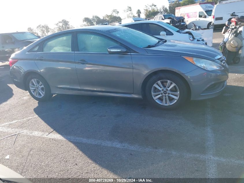 2014 Hyundai Sonata Gls VIN: 5NPEB4AC0EH831654 Lot: 40728269