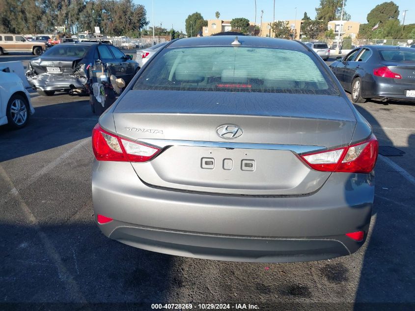 2014 Hyundai Sonata Gls VIN: 5NPEB4AC0EH831654 Lot: 40728269