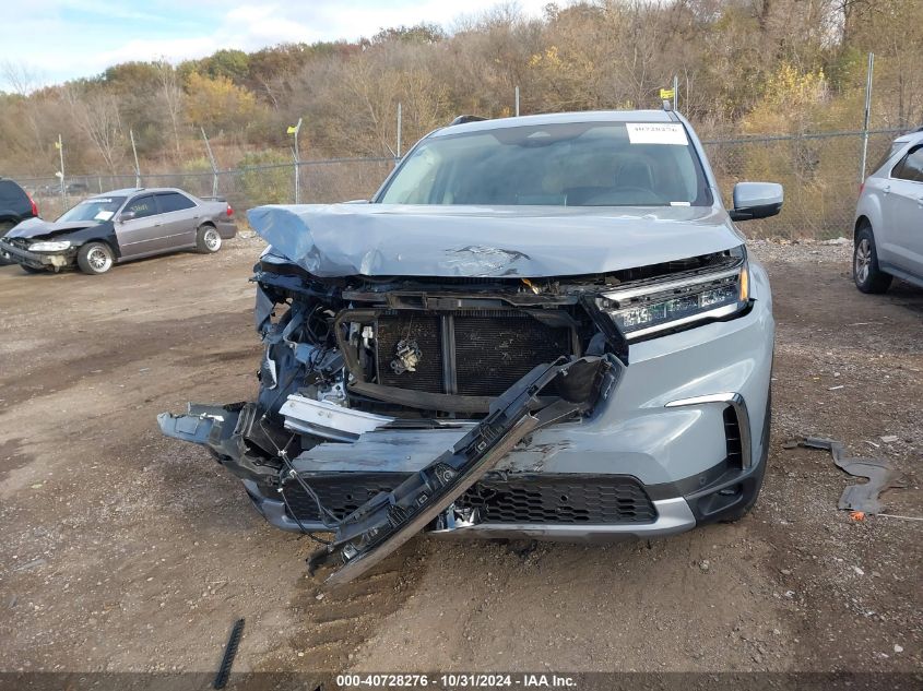 2023 Honda Pilot Awd Elite VIN: 5FNYG1H83PB013867 Lot: 40728276