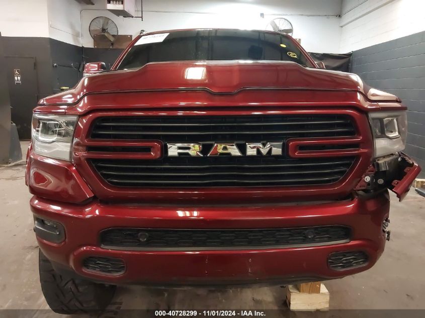 2021 Ram 1500 Big Horn 4X4 5'7 Box VIN: 1C6SRFFT8MN653534 Lot: 40728299